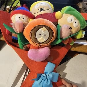 Plush Bouquet — Multicolor Character Plush Gift